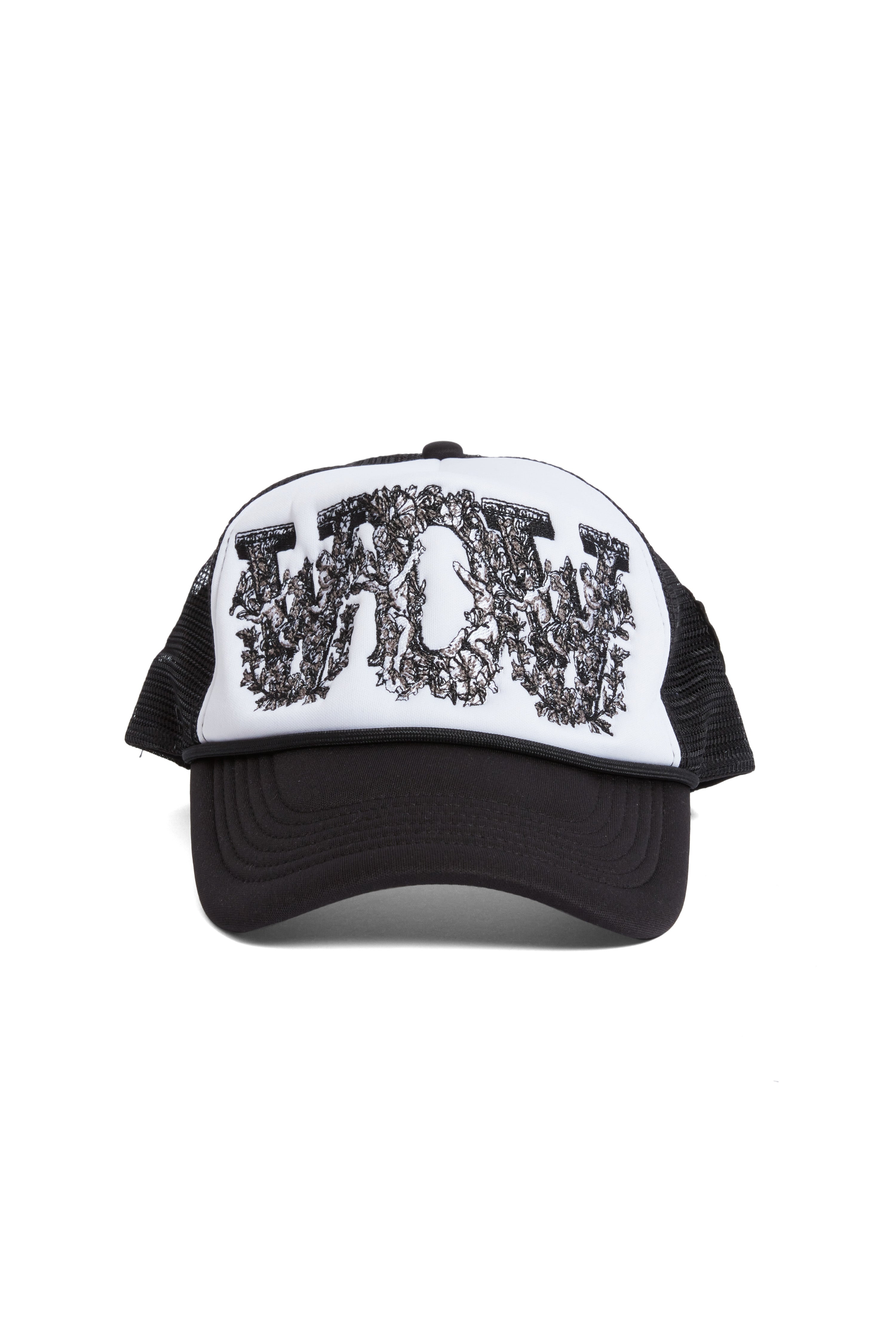 MEN - BAROQUE TRUCKET HAT BLACK - WDW