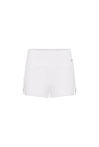 WOMEN - The White Garter Mini-Shorts - JPG