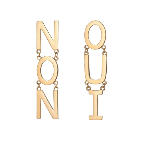 NON OUI EARRINGS - Martha Calvo