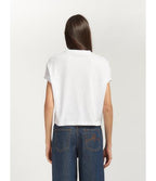 WOMEN - T-SHIRT WHITE LOGO FRAME - Marni
