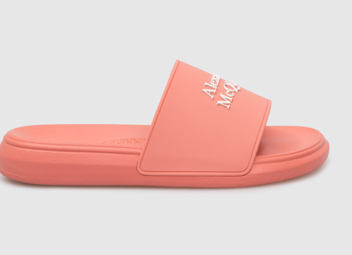 Slide McQueen Apricot White