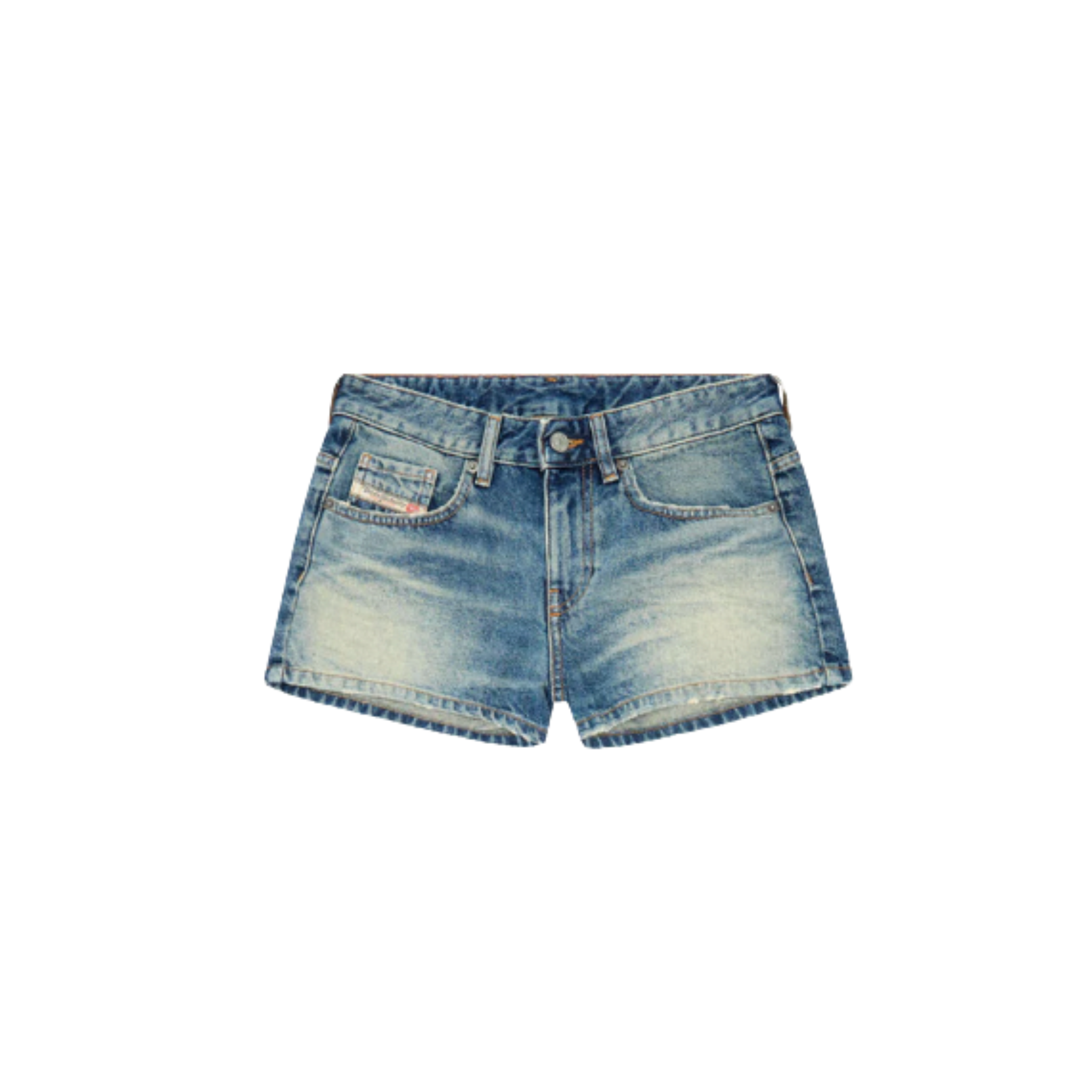 WOMEN - DE-YUBA SHORT DENIM Blue/Grey - Diesel