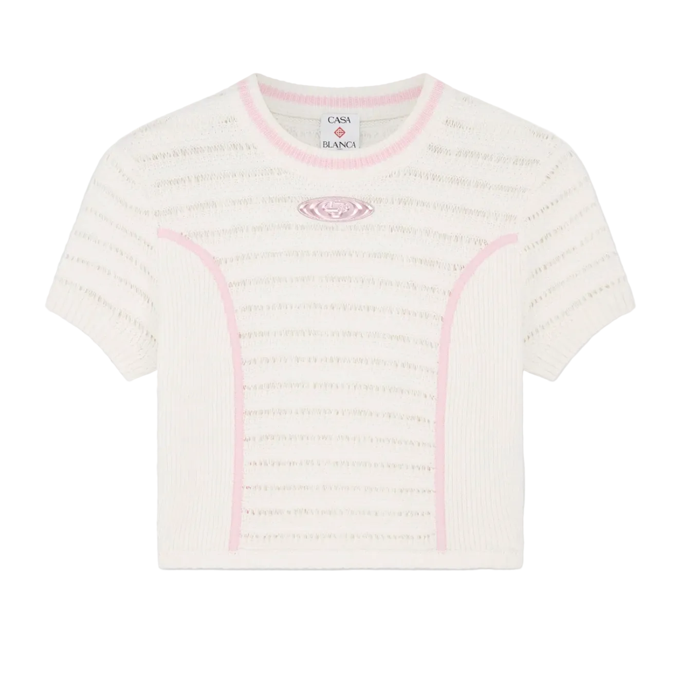 WOMEN - Haut Bourgeoisie Girl White/Pink - Casa Blanca