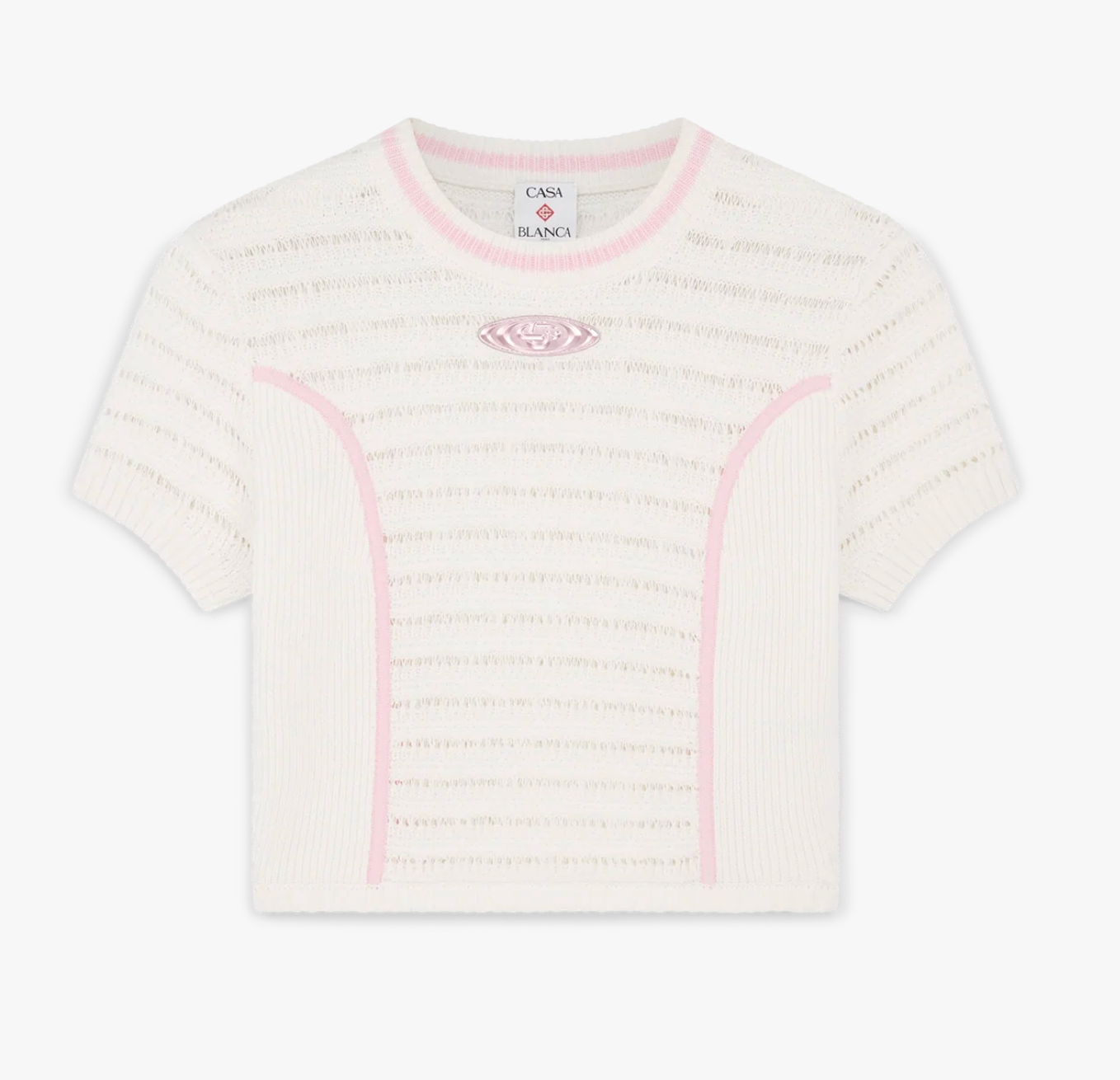 WOMEN - Haut Bourgeoisie Girl White/Pink - Casa Blanca