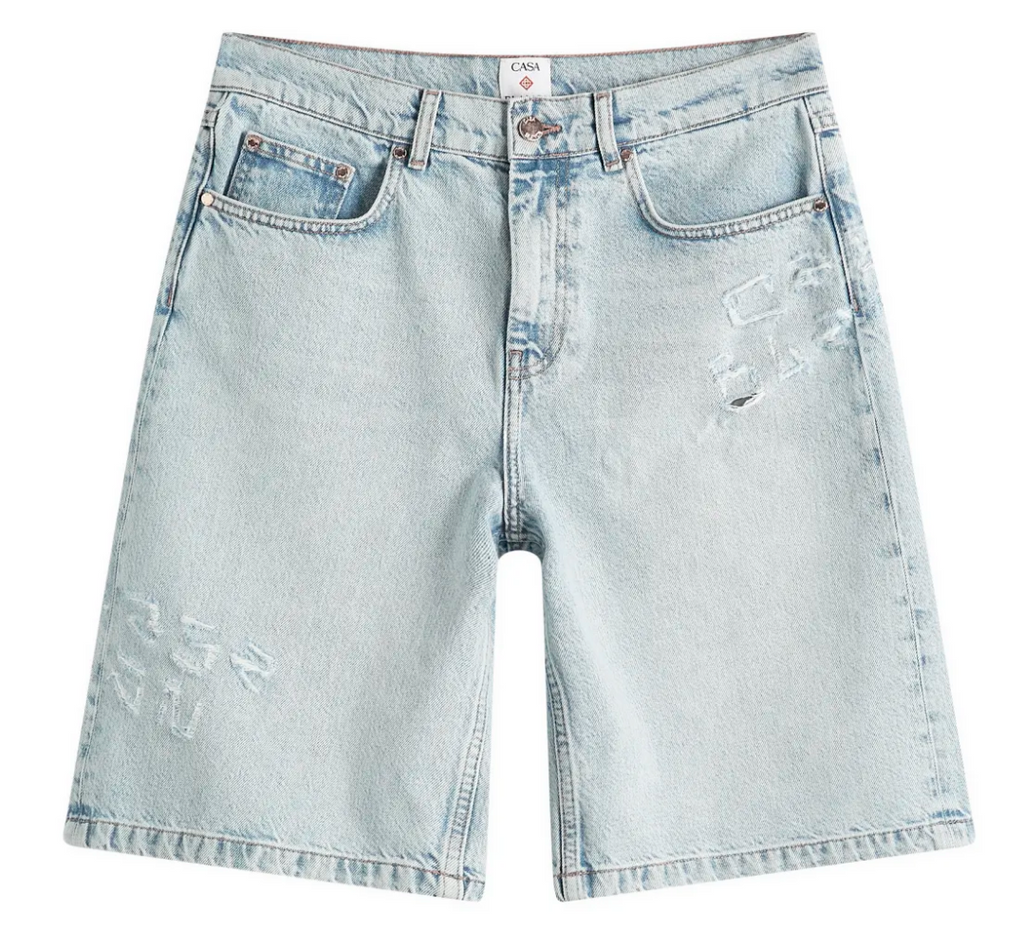 WOMEN - SHORT DENIM GRAFFITI SKATER