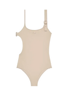 WOMEN - MAILLOT DE BAIN BOUCLE BEIGE - Courrèges