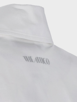 WOMEN - MINI CHEMISIER DRESS WHITE POPELINE - The Attico