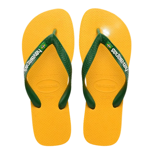 MEN - POP YELLOW BRAZIL LOGO - Havaianas