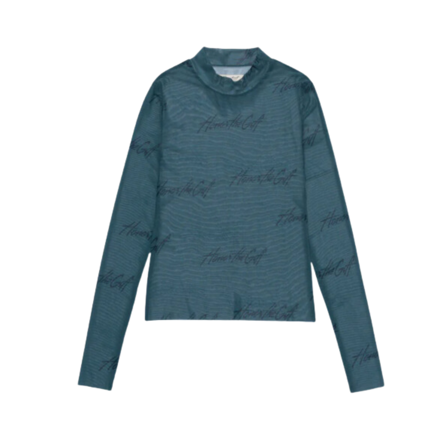 WOMENS BURNOUT MOCK TOP - HTG