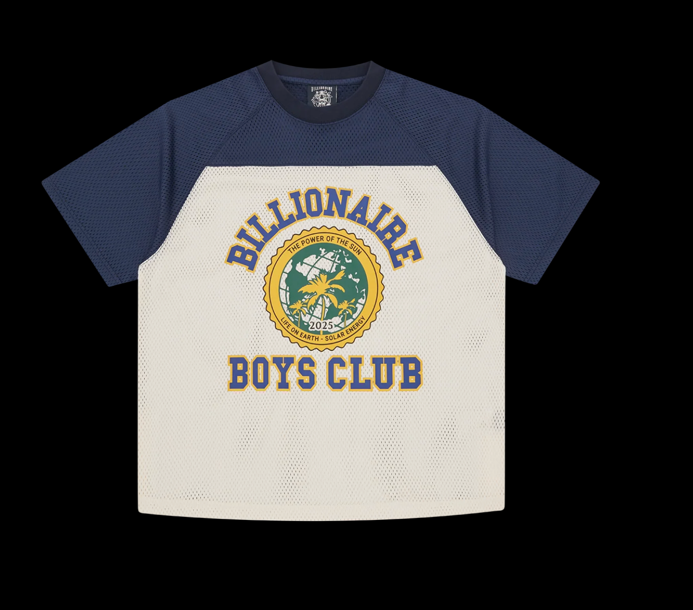 MEN - WORLD COLLEGE MESH FOOTBALL SHIRT NAVY - BBC