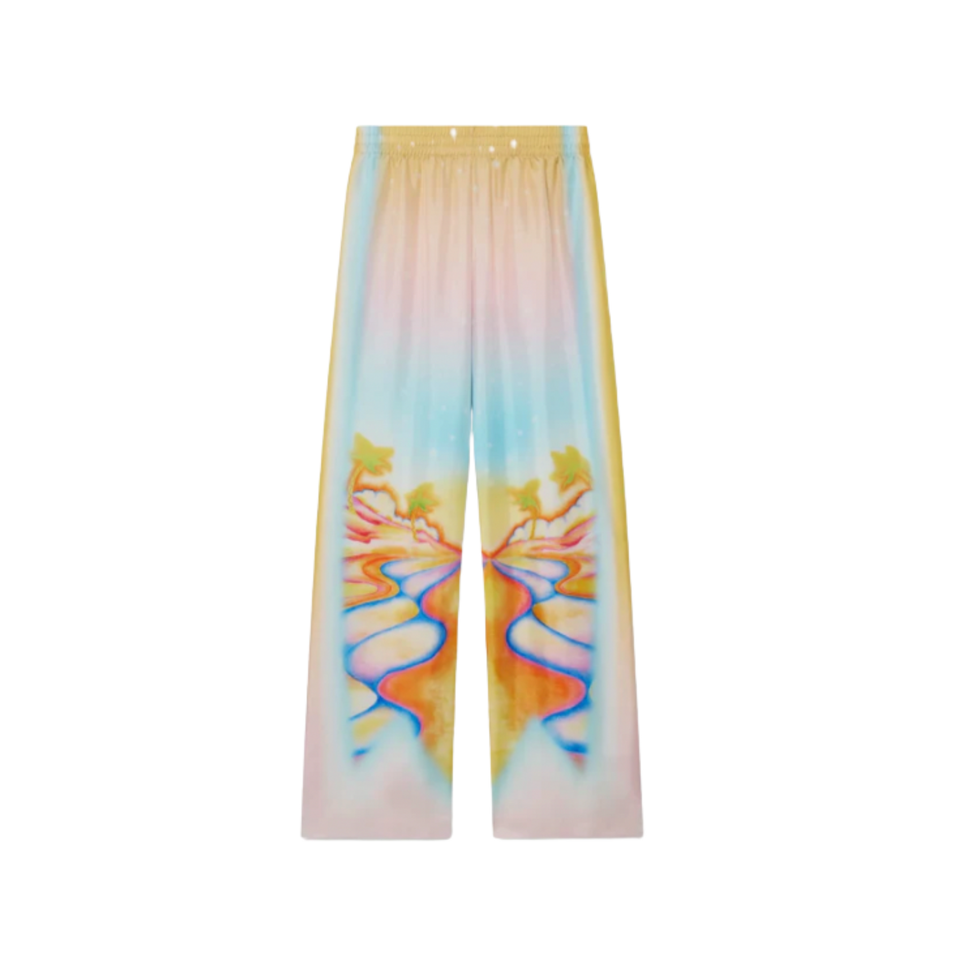 WOMEN - SILK TROUSSER PSYCHEDELIC NIRVANA - Casa Blanca