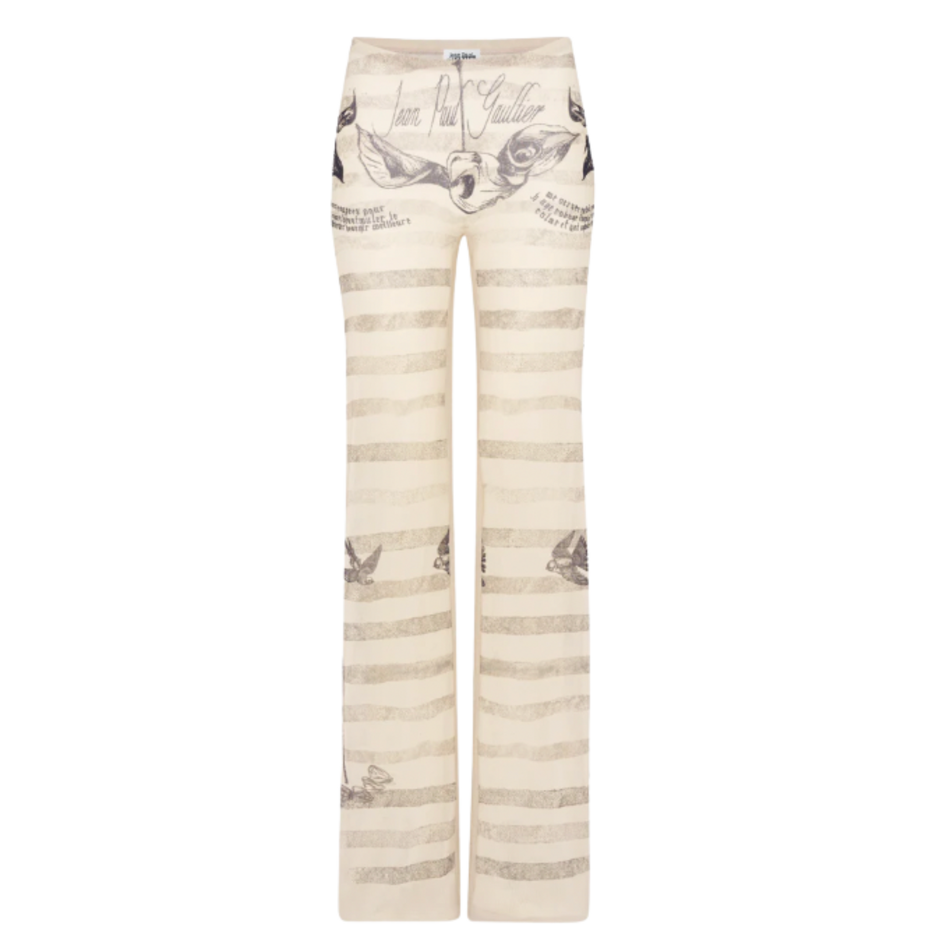 WOMEN - MESH TROUSER PRINTED "TATTOO MARINIÈRE" - JPG