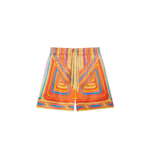 MEN - SHORT SILK SATIN DRAWSTRING LOW RIDER - Casa Blanca