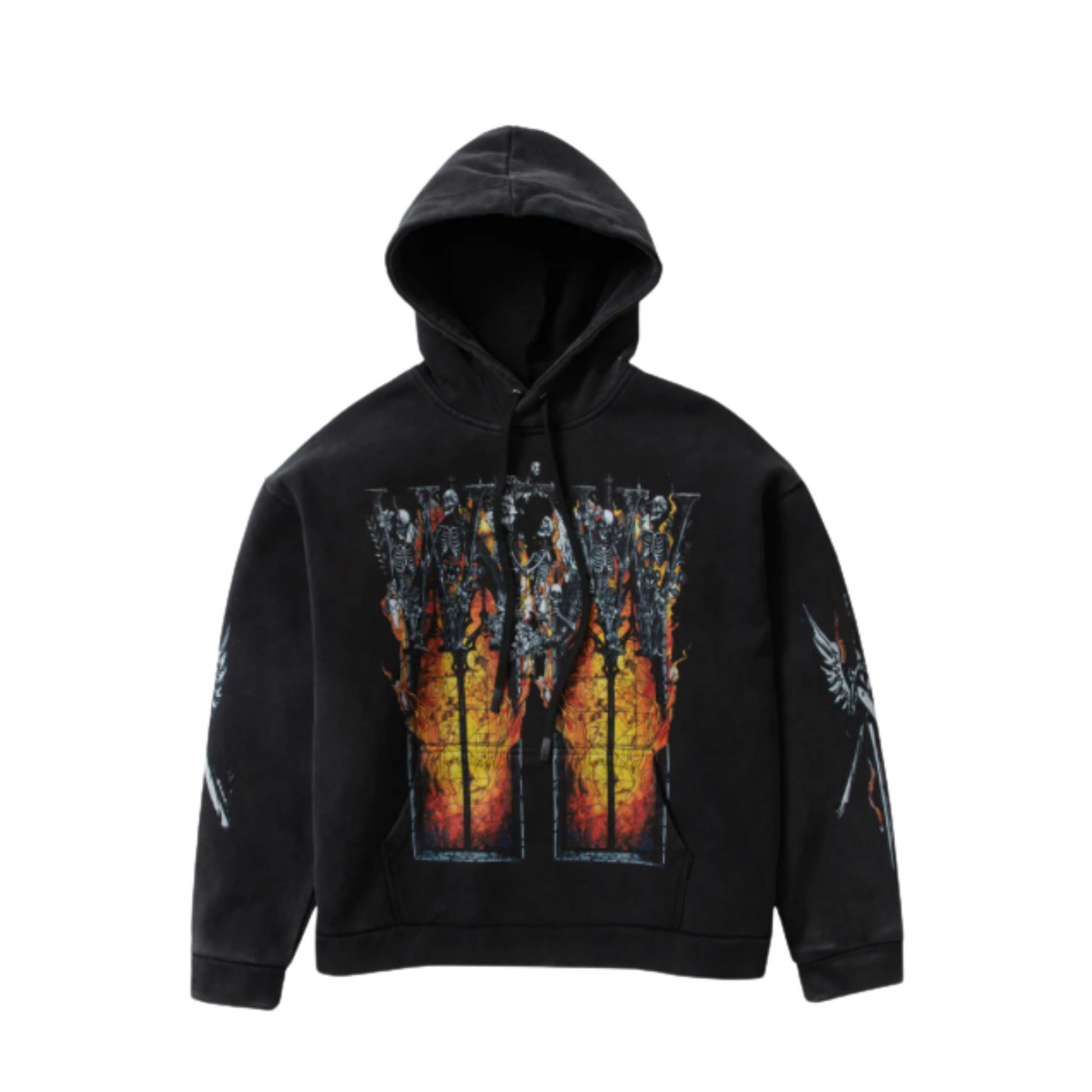 MEN - HOODIE EMBER CHAPEL - Black - WDW