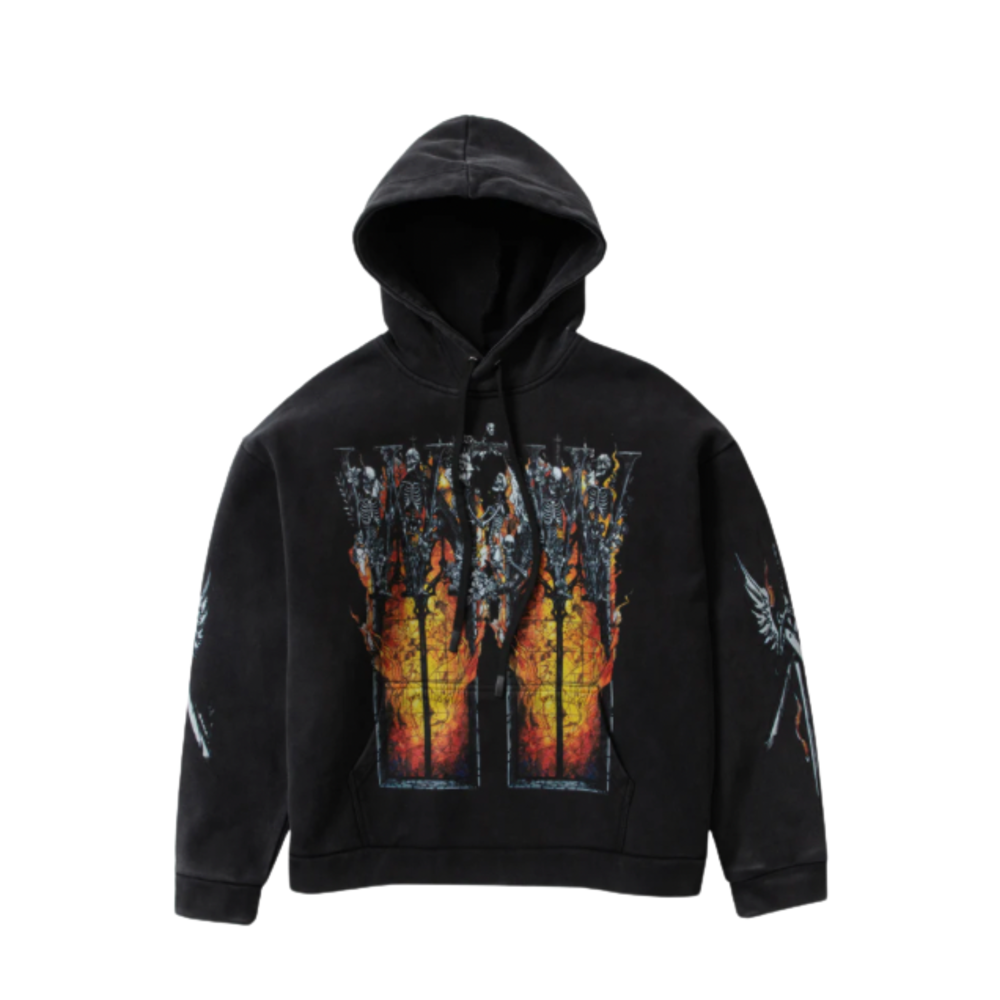 MEN - HOODIE EMBER CHAPEL - Black - WDW