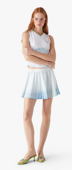 WOMEN - JUPE IMPRIMÉE À DOS NAGEUR TENNIS - Casa Blanca