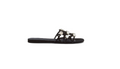 WOMEN - GRID SLIDE FLAT BLACK - The Attico