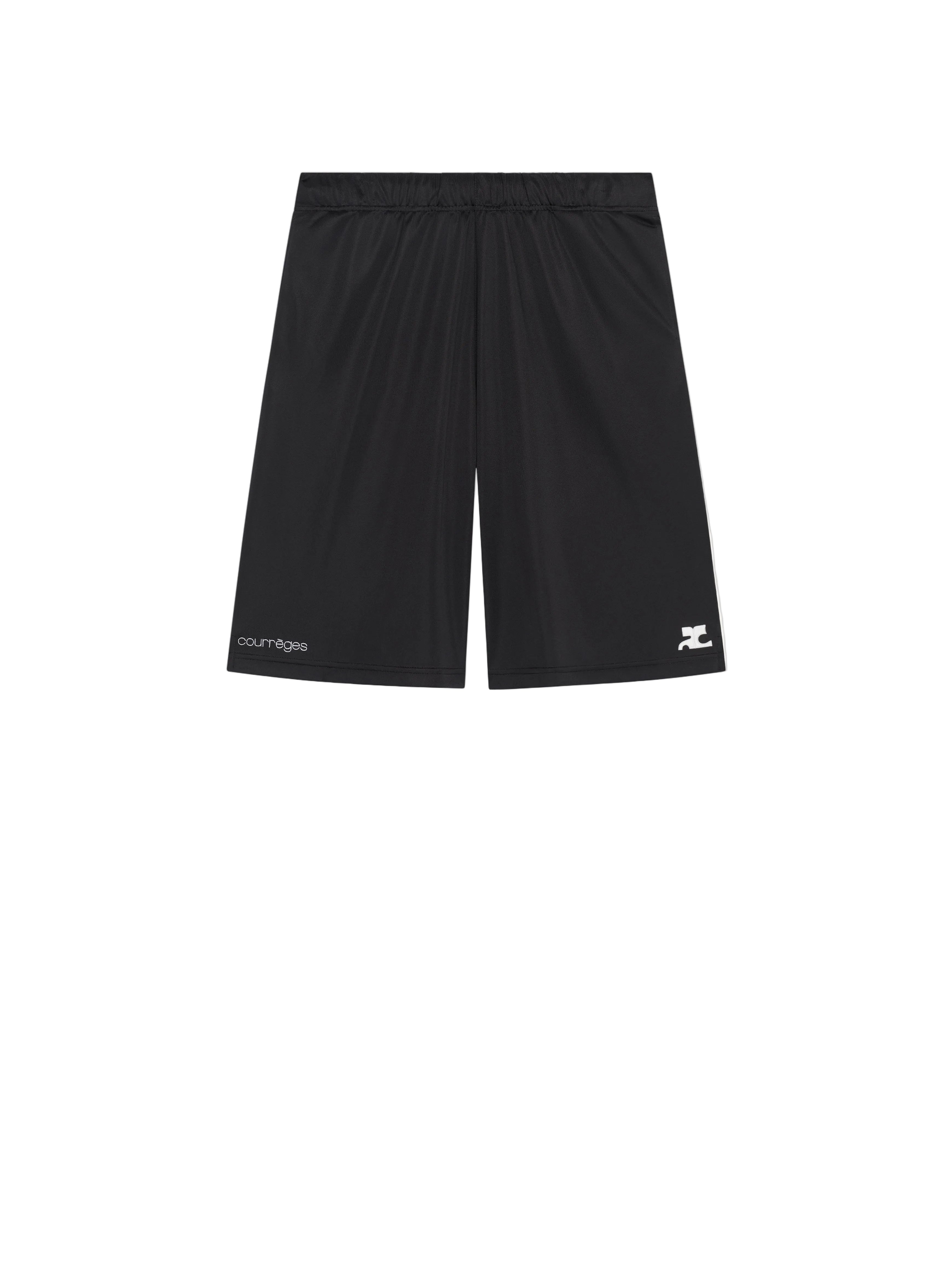 UNISEX - SPORT SHORT BLACK - Courrèges
