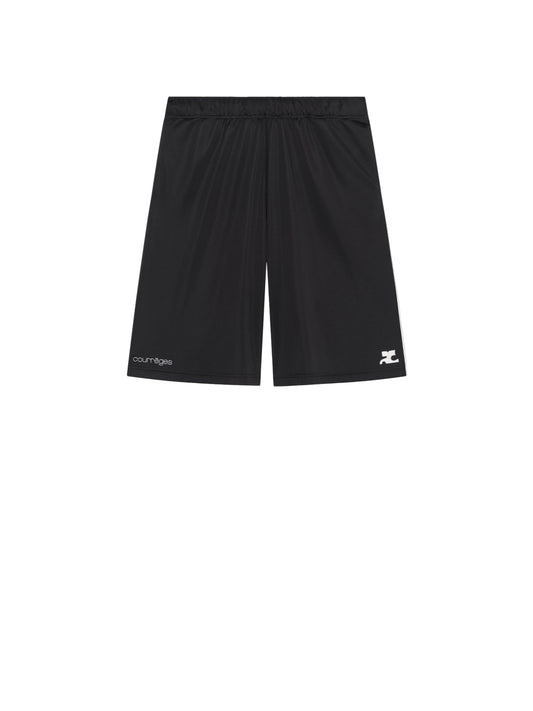 UNISEX - SPORT SHORT BLACK - Courrèges