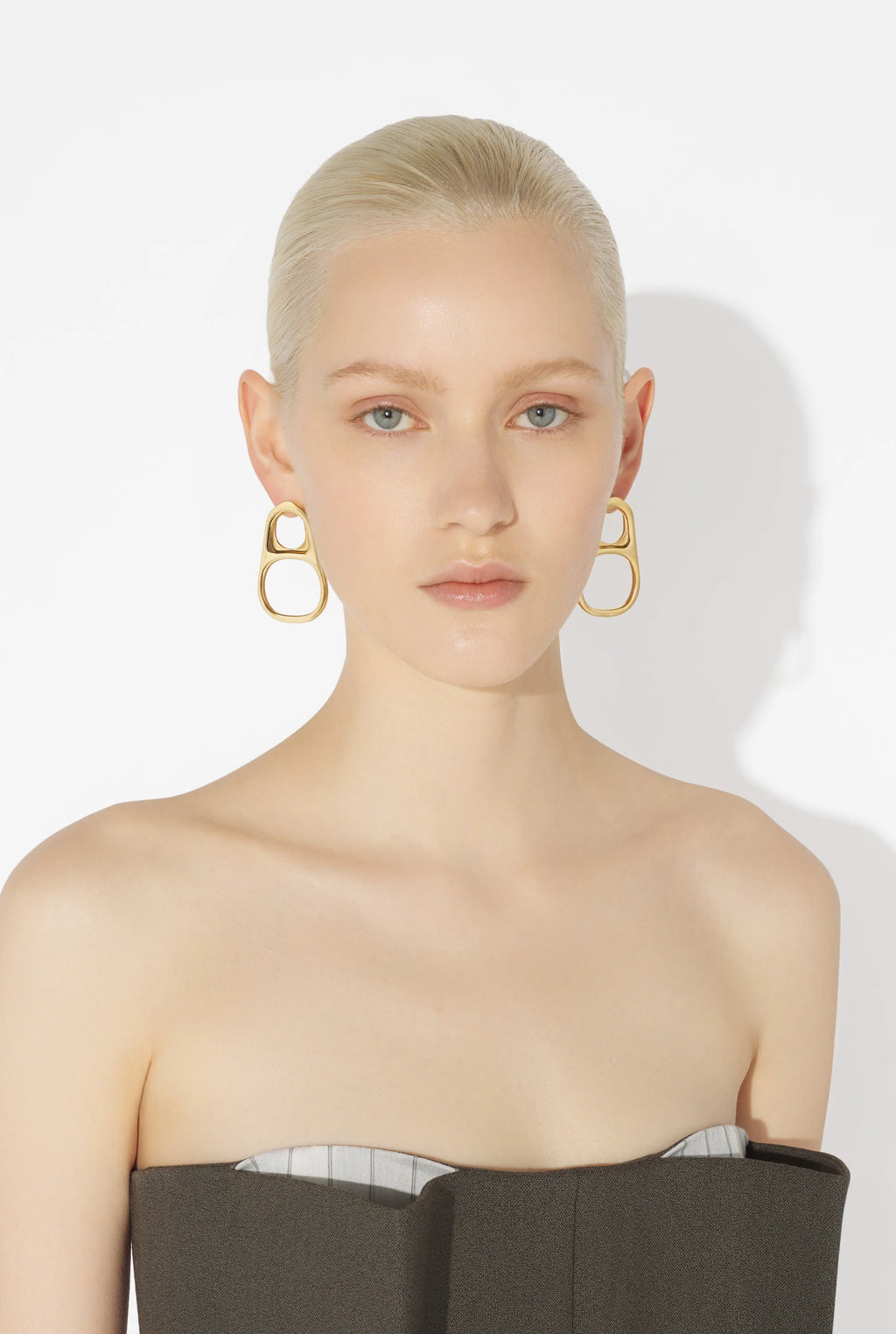 Earrings The Gold-Toned Ring-Pull - JPG