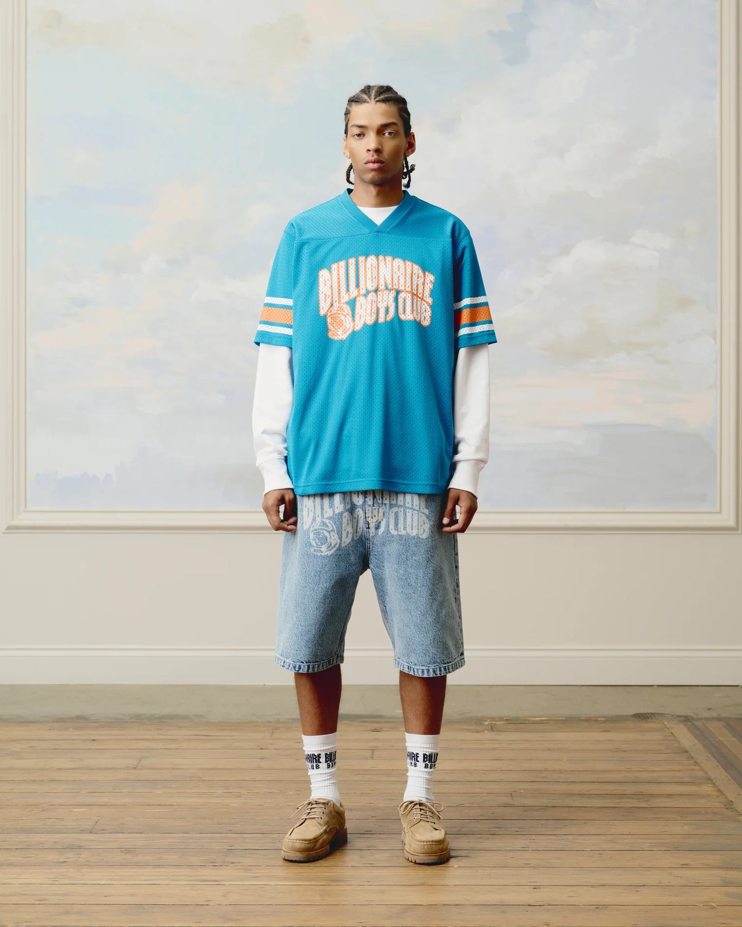 MEN - ARCH LOGO FOOTBALL SHIRT TEAL - BBC