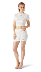WOMEN - Haut Bourgeoisie Girl White/Pink - Casa Blanca