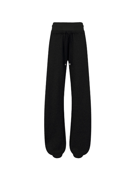 WOMEN - FADED BLACK LONG PANT - The Attico