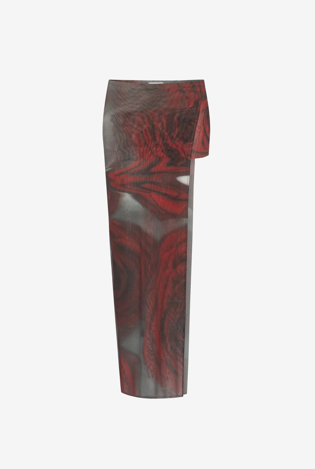 WOMEN - The Red Blurry Roses Skort - JPG