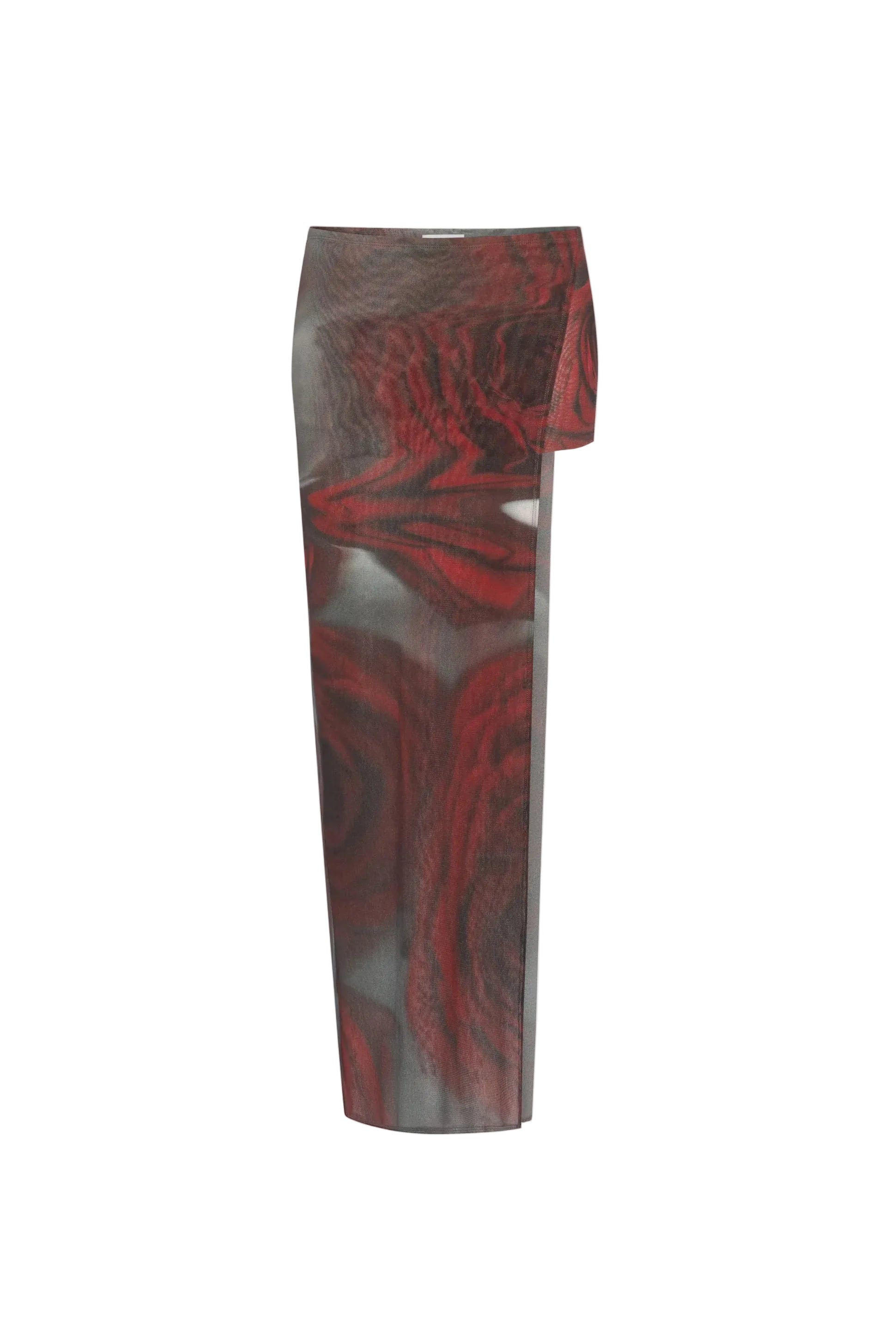 WOMEN - The Red Blurry Roses Skort - JPG