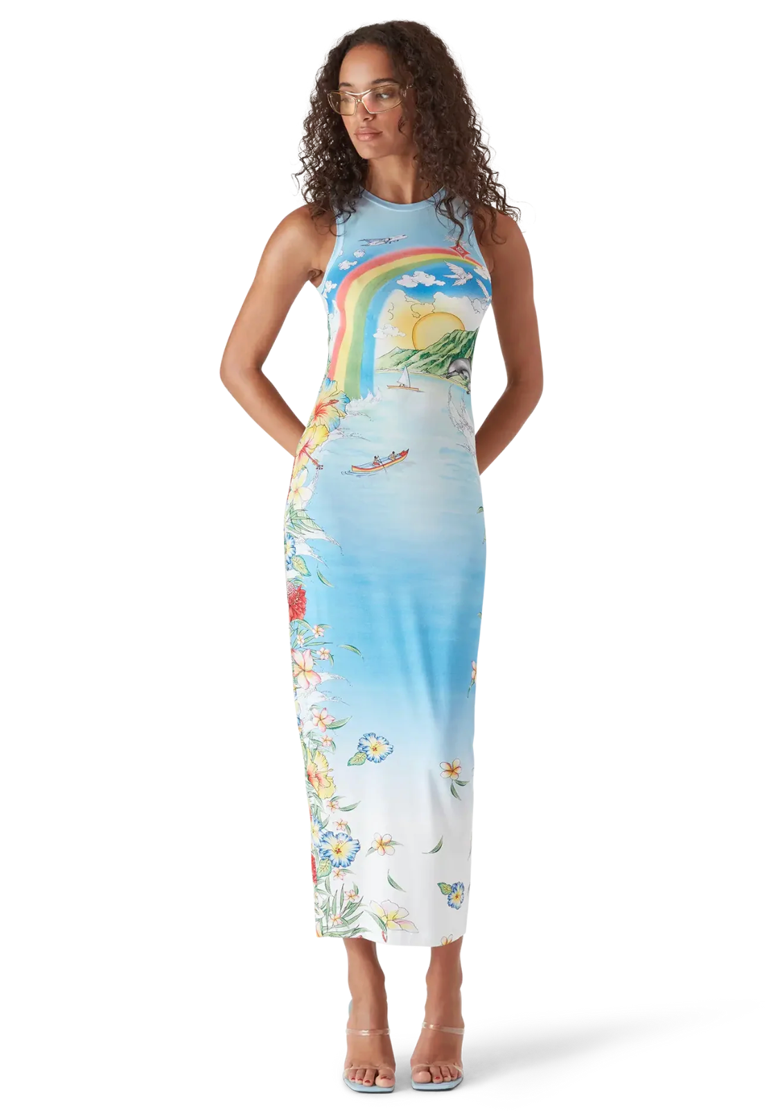 WOMEN - ALOHA MAXI DRESS - Casa Blanca