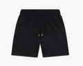 MEN - Crystal Monogram Sweatshort Black - Casa Blanca