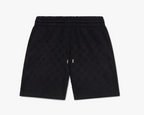 MEN - Crystal Monogram Sweatshort Black - Casa Blanca