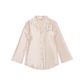 WOMEN - OVERSIZE BUTTON DOWN SHIRT - Cream - HTG