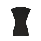 WOMEN - Top corset sculpté en popeline noire - Marni