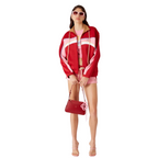 WOMEN - MINI SHORT TRICO Red - Casa Blanca