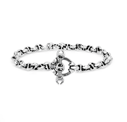 5MM OPEN-LINK™ BRACELET SILVER - Hoorsenbuh