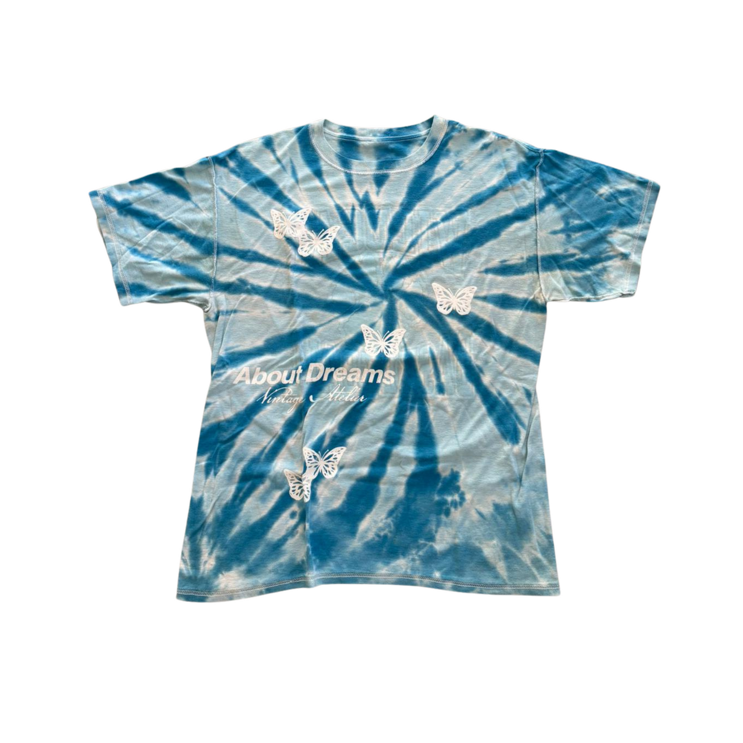 MEN - VINTAGE TEE BLUE/WHITE - About Dreams