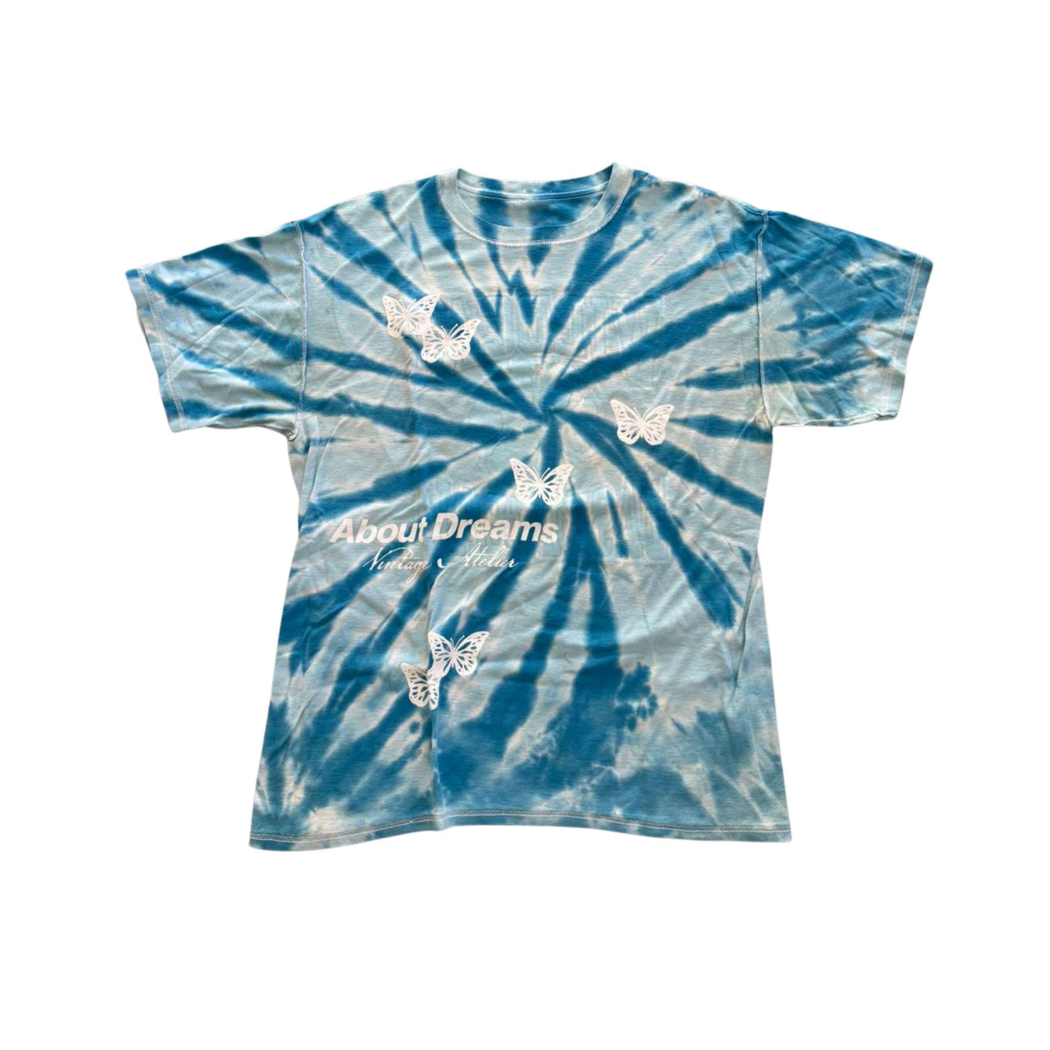 MEN - VINTAGE TEE BLUE/WHITE - About Dreams