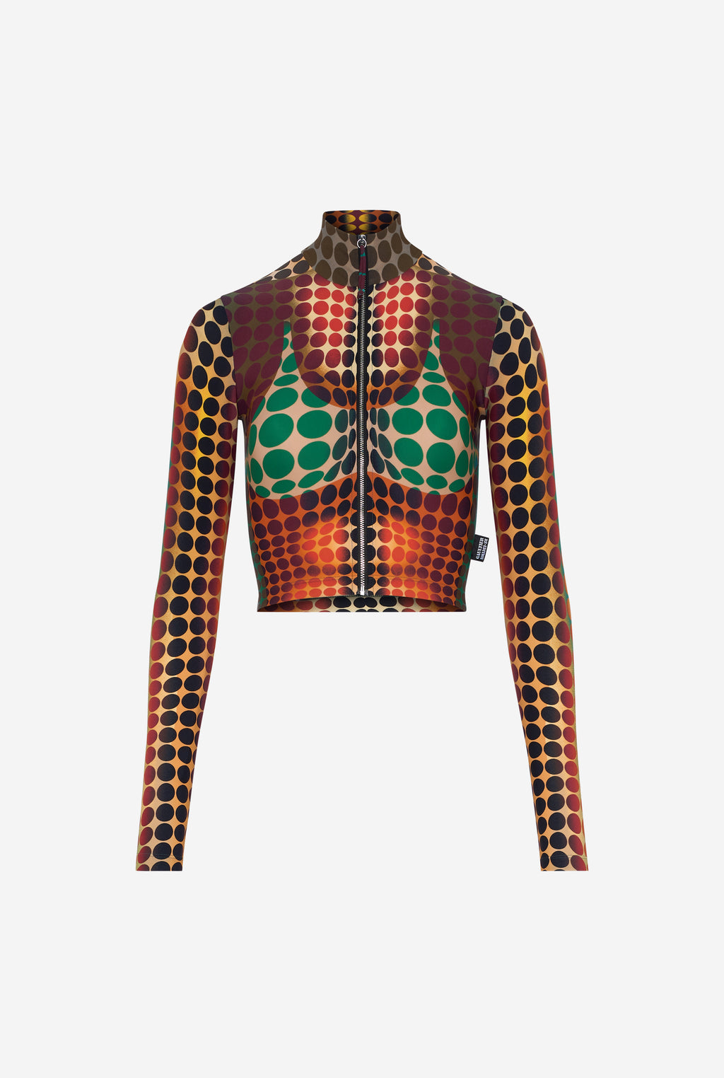 WOMEN - RE-EDITION THE BROWN DOTS TOP - JPG