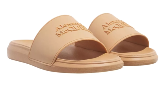 Slide McQueen Light Tan Brown
