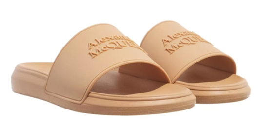 Slide McQueen Light Tan Brown