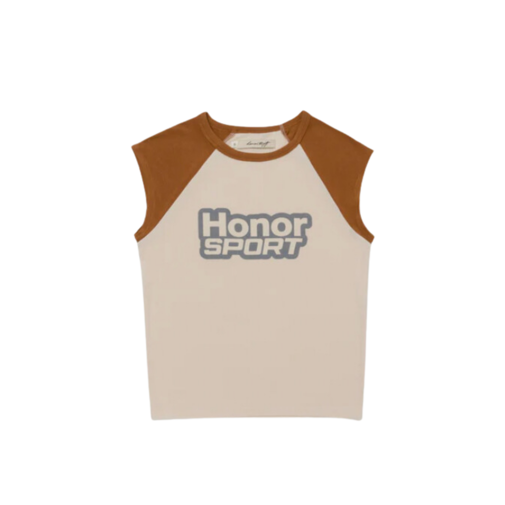 WOMEN - HONOR SPORT TEE Brown - HTG