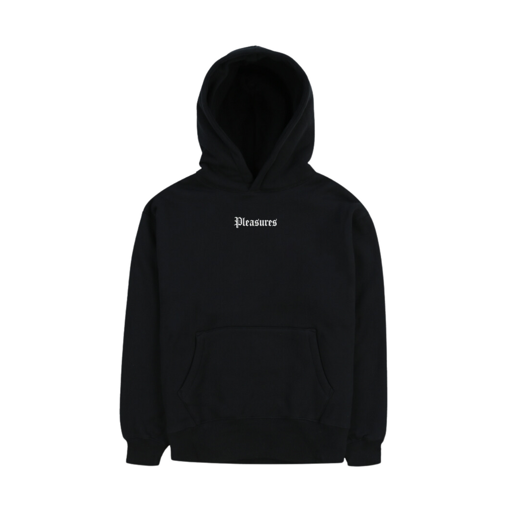 MEN - HOODIE BURN AGAIN Black - Pleasures