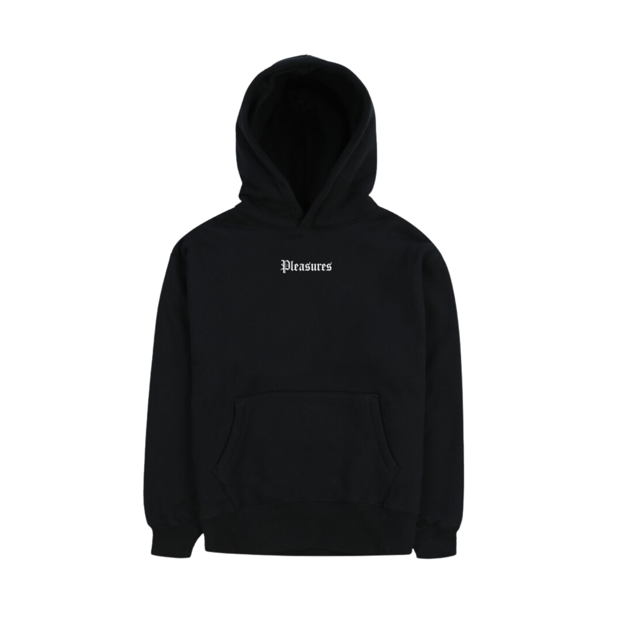 MEN - HOODIE BURN AGAIN Black - Pleasures