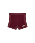 WOMEN - BUBBLE SHORT JACQUARD Burgundy - Casa Blanca