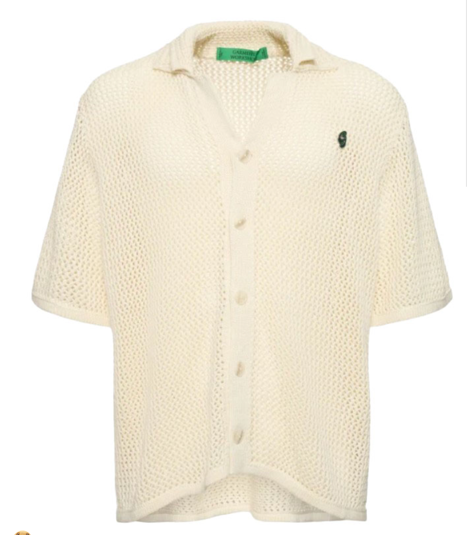 MEN - Shirt Crochet Garment Workshop Beige