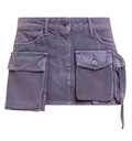 WOMEN - FAY MINI SKIRT PURPLE - The Attico