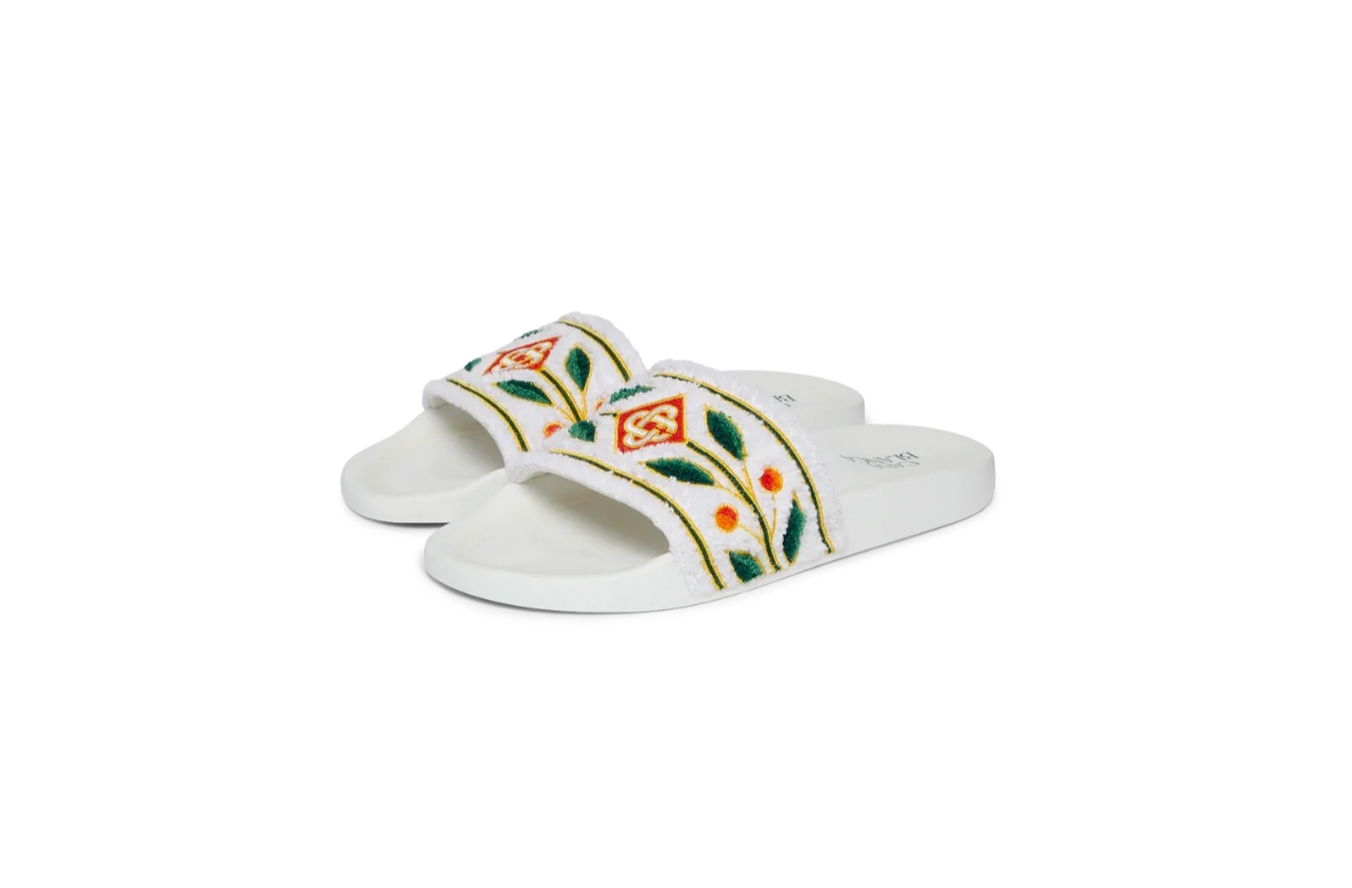 Terry Slider White - Casa Blanca