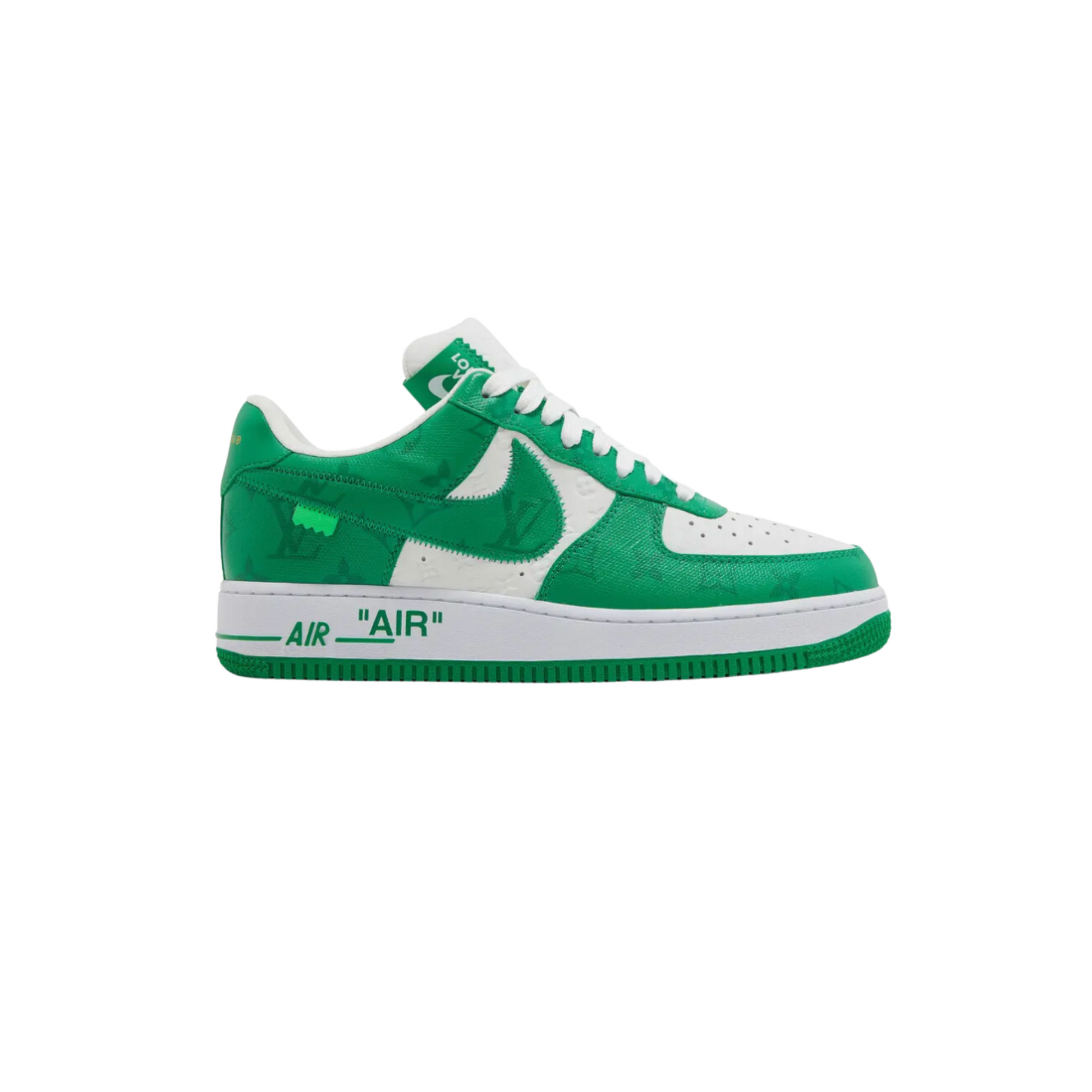 Louis Vuitton X Nike Air Force 1 Green