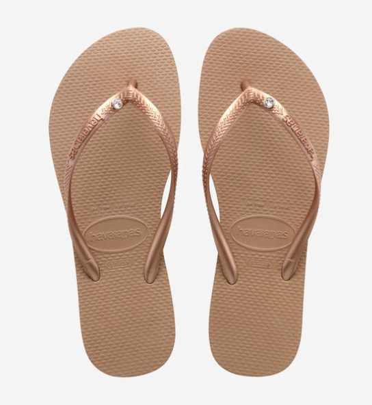 WOMEN - SLIM CRYSTAL SW ROSE GOLD - Havaianas
